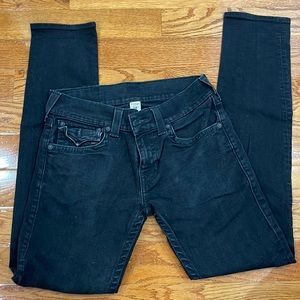 Black true religion jeans